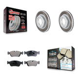 Front Coat Brake Rotors Ceramic Pad Kit For BMW Z3 Z4 323i 323Ci 328i 318i 323is