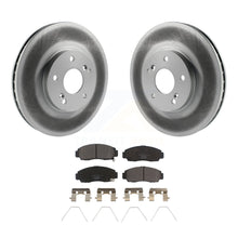 Charger l&#39;image dans la galerie, Front Coated Disc Brake Rotors And Ceramic Pads Kit For Honda Accord Acura TSX