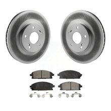 Load image into Gallery viewer, Front Coated Disc Brake Rotors And Ceramic Pads Kit For 2003-2006 Acura MDX