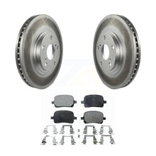 Charger l&#39;image dans la galerie, Front Coated Disc Brake Rotors And Ceramic Pads Kit For 1999-2001 Lexus RX300