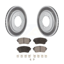 Charger l&#39;image dans la galerie, Front Coated Disc Brake Rotors And Ceramic Pads Kit For Suzuki XL-7 Grand Vitara