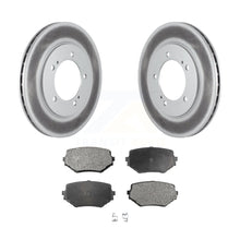 Load image into Gallery viewer, Front Coated Disc Brake Rotors And Ceramic Pads Kit For Suzuki Grand Vitara XL-7