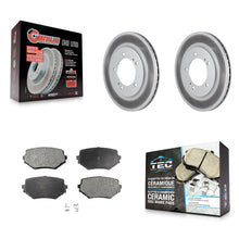Charger l'image dans la galerie, Front Coated Disc Brake Rotors And Ceramic Pads Kit For Suzuki Grand Vitara XL-7