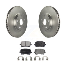 Charger l&#39;image dans la galerie, Front Coated Brake Rotors Ceramic Pad Kit For Toyota Corolla Matrix Pontiac Vibe