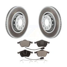 Load image into Gallery viewer, Front Coated Disc Brake Rotors And Ceramic Pad Kit For 1997-1999 Audi A8 Quattro