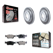 Charger l'image dans la galerie, Front Coat Brake Rotors Ceramic Pad Kit For BMW 325i 325Ci Z4 325xi Z3 323i 328i