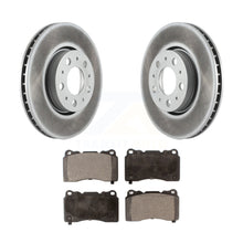 Load image into Gallery viewer, Front Coat Brake Rotor Ceramic Pad Kit For Volvo V70 R With 286mm Diameter