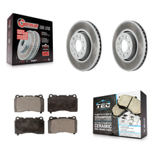 Charger l'image dans la galerie, Kit de protection en céramique de rotor de frein de manteau avant pour Volvo V70 R avec un diamètre de 286 mm 