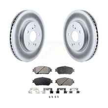 Load image into Gallery viewer, Front Coated Brake Rotor &amp; Ceramic Pad Kit For Toyota Sienna Camry Avalon Solara