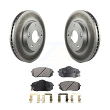 Load image into Gallery viewer, Front Coated Disc Brake Rotors And Ceramic Pads Kit For 2010-2012 Kia Rondo