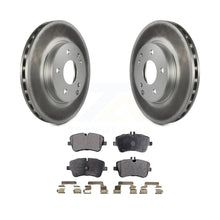 Charger l&#39;image dans la galerie, Front Coated Disc Brake Rotors And Ceramic Pads Kit For Mercedes-Benz C230 C240