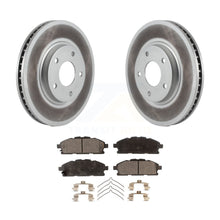 Load image into Gallery viewer, Front Coated Disc Brake Rotors And Ceramic Pads Kit For 2011-2017 Nissan Quest