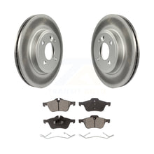 Charger l&#39;image dans la galerie, Front Coat Brake Rotor Ceramic Pad Kit For Mini Cooper With 276mm Diameter