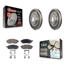 Load image into Gallery viewer, Front Coated Brake Rotors Ceramic Pad Kit For INFINITI Nissan G37 Murano G35 M35