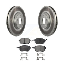 Charger l&#39;image dans la galerie, Front Coated Disc Brake Rotors &amp; Ceramic Pad Kit For Nissan Murano Altima Maxima