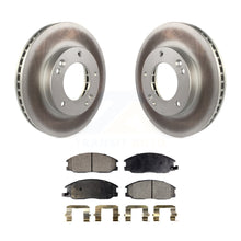 Load image into Gallery viewer, Front Coated Disc Brake Rotors And Ceramic Pads Kit For 2003-2006 Kia Sorento