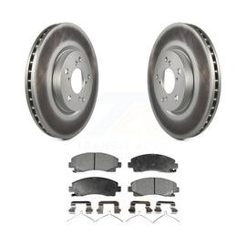 [Front] 2006-2014 Honda Ridgeline Premium Coated Rotors & Ceramic Pads Brake Kit For Max Braking