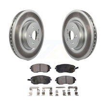 Load image into Gallery viewer, Front Coated Disc Brake Rotors And Ceramic Pads Kit For Subaru Legacy