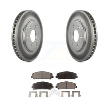 Load image into Gallery viewer, Front Coated Disc Brake Rotors And Ceramic Pads Kit For Suzuki Equator