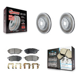 Front Coat Brake Rotors Ceramic Pad Kit For Subaru Outback Legacy WRX Tribeca B9