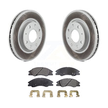 Load image into Gallery viewer, Front Coated Disc Brake Rotors And Ceramic Pads Kit For Kia Spectra Spectra5