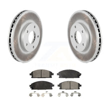 Load image into Gallery viewer, Front Coated Disc Brake Rotors And Ceramic Pads Kit For 2004-2006 Nissan X-Trail