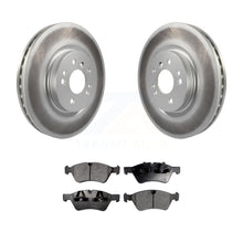 Charger l&#39;image dans la galerie, Front Coat Brake Rotors Ceramic Pad Kit For Mercedes-Benz ML350 R350 ML500 ML320