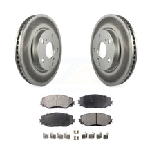 Load image into Gallery viewer, Front Coated Brake Rotors Ceramic Pad Kit For Toyota RAV4 Scion xB Prius V Lexus