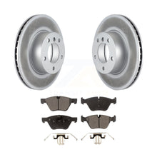 Charger l&#39;image dans la galerie, Front Coated Brake Rotor Ceramic Pad Kit For BMW 328i 325i 128i 328xi 325xi 323i