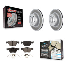 Charger l'image dans la galerie, Front Coated Brake Rotor Ceramic Pad Kit For BMW 328i 325i 128i 328xi 325xi 323i