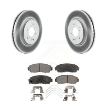 Load image into Gallery viewer, Front Coated Disc Brake Rotors &amp; Ceramic Pad Kit For Honda CR-V Crosstour Accord