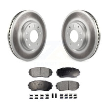 Charger l&#39;image dans la galerie, Front Coat Disc Brake Rotor Ceramic Pad Kit For Ford Edge Mazda CX-7 Lincoln MKX