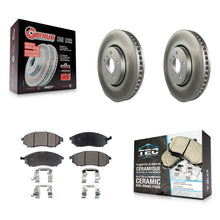 Charger l'image dans la galerie, Front Coat Brake Rotor Ceramic Pad Kit For Infiniti FX35 FX37 QX70 FX45 INFINITI