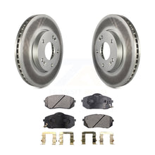 Load image into Gallery viewer, Front Coated Disc Brake Rotors And Ceramic Pads Kit For 2007-2009 Kia Rondo