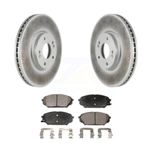 Load image into Gallery viewer, Front Coated Disc Brake Rotor And Ceramic Pad Kit For 2007-2012 Hyundai Veracruz