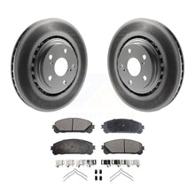 Charger l&#39;image dans la galerie, Front Coat Brake Rotors Ceramic Pad Kit For Toyota Highlander Sienna Lexus RX350