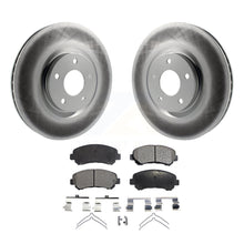 Load image into Gallery viewer, Front Coated Disc Brake Rotors And Ceramic Pads Kit For Nissan Sentra Juke