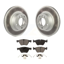 Charger l&#39;image dans la galerie, Front Coated Disc Brake Rotors And Ceramic Pads Kit For 2008 BMW 328xi To 08 07