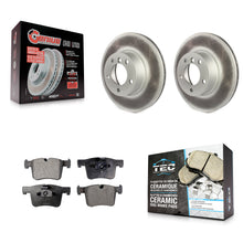 Charger l'image dans la galerie, Front Coated Brake Rotor Ceramic Pad Kit For BMW 328i xDrive 320i 330i 428i 430i