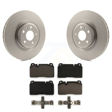 Load image into Gallery viewer, Front Coated Disc Brake Rotors And Ceramic Pads Kit For Audi Q5