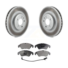 Load image into Gallery viewer, Front Coated Disc Brake Rotors Ceramic Pad Kit For Audi A4 Quattro Q5 A5 allroad