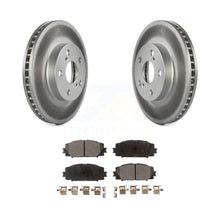 Charger l&#39;image dans la galerie, Front Coated Brake Rotor &amp; Ceramic Pad Kit For Toyota Prius Lexus CT200h Plug-In