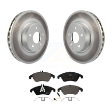 Load image into Gallery viewer, Front Coated Brake Rotor &amp; Ceramic Pad Kit For Mercedes-Benz E350 C300 C350 E400