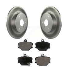 Charger l&#39;image dans la galerie, Front Coated Disc Brake Rotors And Ceramic Pads Kit For Smart Fortwo