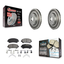 Charger l'image dans la galerie, [Front] 2010-2013 Suzuki Kizashi Premium Coated Rotors &amp; Ceramic Pads Brake Kit For Max Braking
