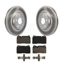 Load image into Gallery viewer, Front Coated Disc Brake Rotors And Ceramic Pads Kit For Audi Q5