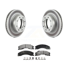 Charger l&#39;image dans la galerie, Front Coat Brake Rotor Ceramic Pad Kit For 2012-2021 Nissan NV2500 NV3500 NV1500