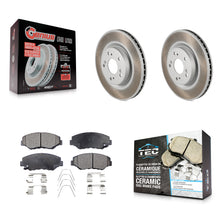 Charger l'image dans la galerie, [Front] 2012-2016 Honda CR-V FWD Premium Coated Rotors &amp; Ceramic Pads Brake Kit For Max Braking