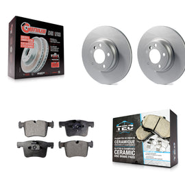 Front Coat Brake Rotors Ceramic Pad Kit For BMW 328i xDrive 428i Gran Coupe 228i