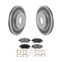 Load image into Gallery viewer, Front Coated Disc Brake Rotors And Ceramic Pads Kit For 2015-2020 Honda Fit